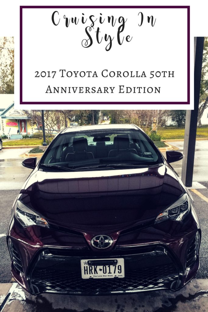 Cruising In Style: 2017 Toyota Corolla 50th Anniversary Edition