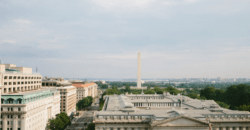 rooftop view of Washington, DC